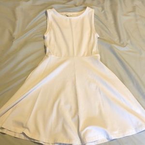 Aritzia white skater dress